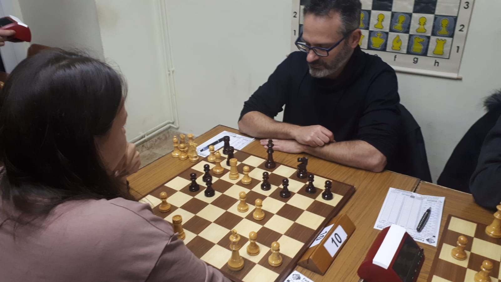 Chigaeva ha hecho Ab6+... y su rival movió el caballo ?‍♂️